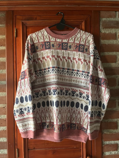 Sweater nieve rosa