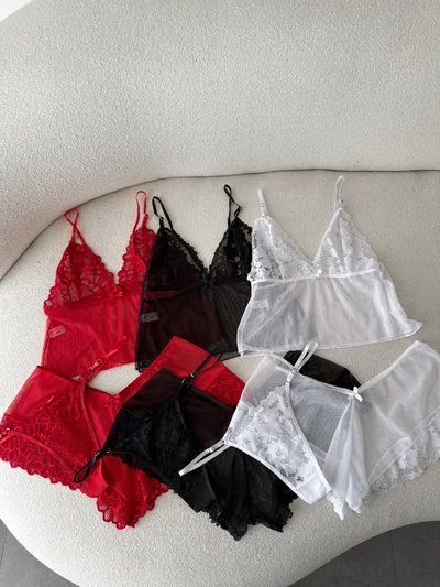 Pijama de 3 piezas 