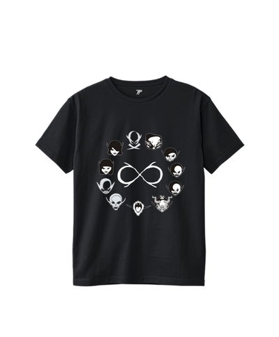Remera Los Piojos infinito #2