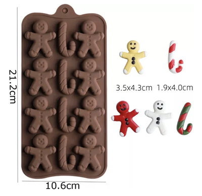 MOLDE GENGIBRE Y BASTON