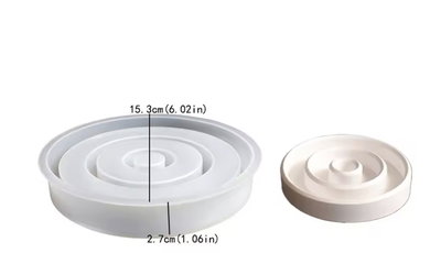 MOLDE PLATO PORTA VELA 