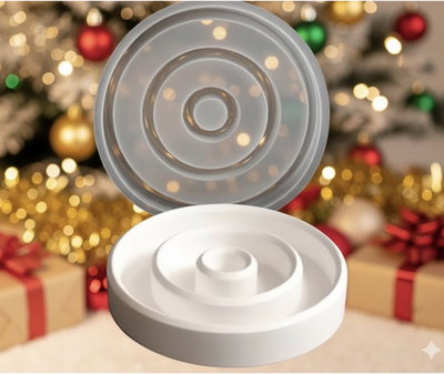 MOLDE PLATO PORTA VELA 