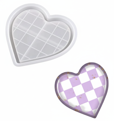 MOLDE BANDEJA CORAZÓN 