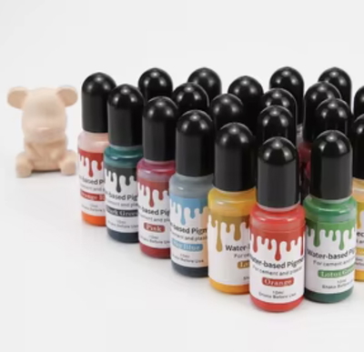CAJA DE PIGMENTO PARA YESO COLORANTE