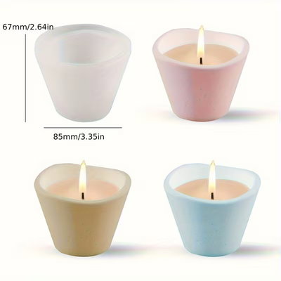 MOLDE RECIPIENTE PORTA VELA 