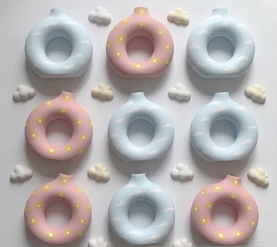 COMBO POR 10 MOLDES FLOREROS DONA 