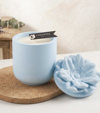 MOLDE RECIPIENTE TAPA DE FLOR 