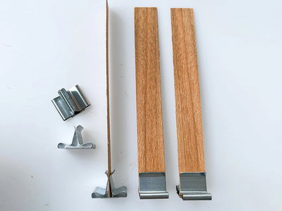 PACK DE 100 SOPORTE MECHA DE MADERA