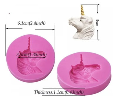 MOLDE UNICORNIO 