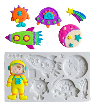 MOLDE ASTRONAUTAS 