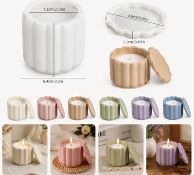MOLDE RECIPIENTE CON TAPA