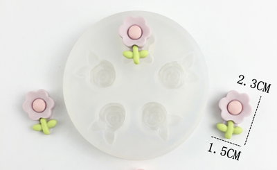 MOLDE MINI FLOR 