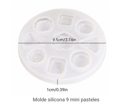 MOLDE MINI PASTELES 