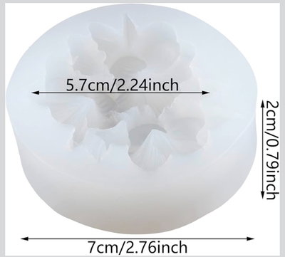 MOLDE FLOR HORTENSIAS 