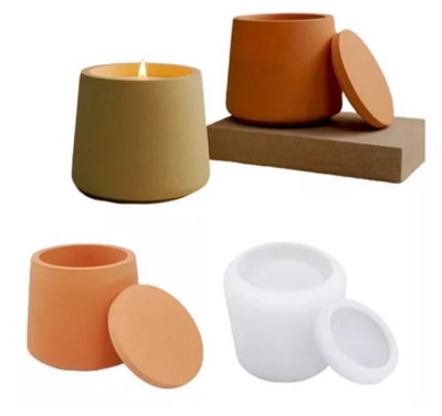 MOLDE RECIPIENTE CON TAPA