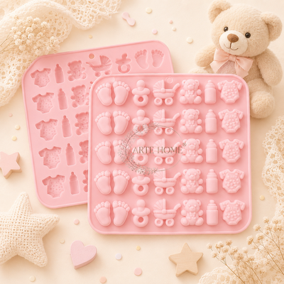 MOLDE MINI APLIQUES BABY