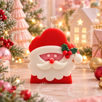 MOLDE CARA PAPÁ NOEL 