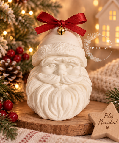 MOLDE CARA PAPÁ NOEL 