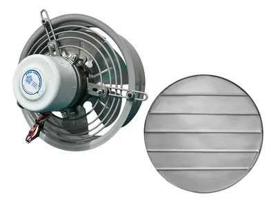 Extractor Semi Industrial 30cm + Persiana Metalica Exterior