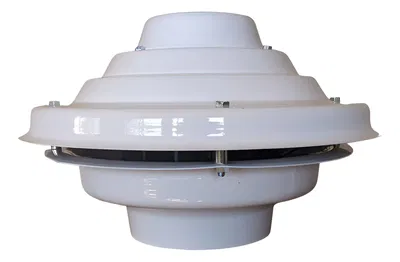 Extractor Motor Campana De Cocina Exterior 4 10cm Satelital Blanco