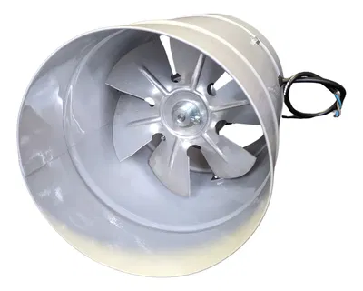 Extractor De Aire Industrial Entubado Reversible 30 Cm