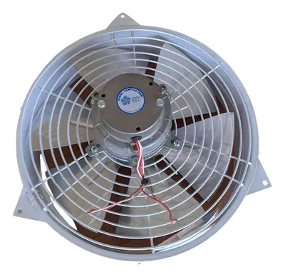 Extractor Semi Industrial 40cm Reversible Rulemanes Gris Oscuro