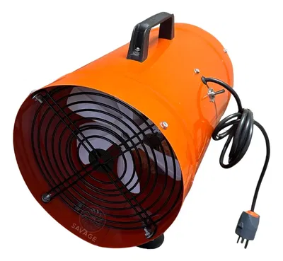 Extractor Portatil Industrial 25 Cm Con Ducto Flexible 7,5m