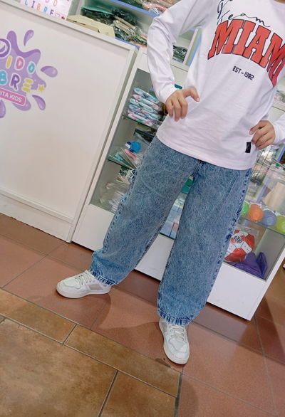 Jeans Mom Rígidos -