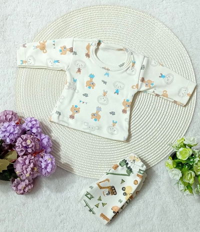 Camiseta de algodón para prematuros nrnr