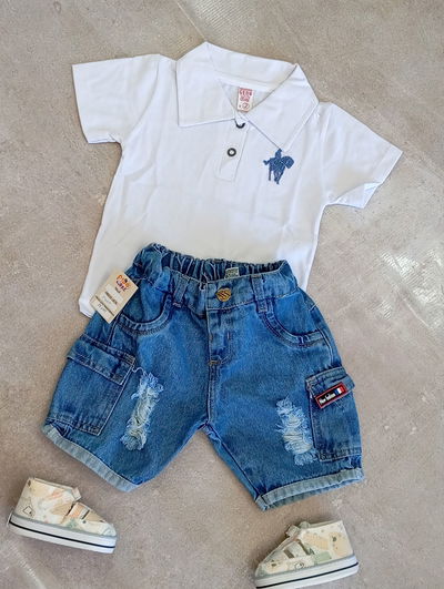 Remera Chomba Bordada Bebé