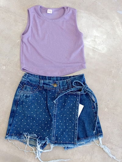  Musculosa con Glitter Nena