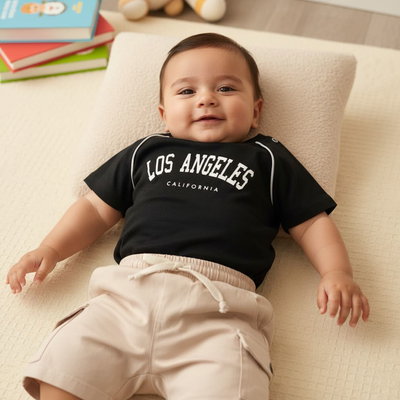 Remera Ángeles Bebé Niño – Camiseta Algodón Bebé