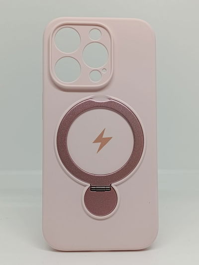 iPhone 15 Pro- Unique Case - Pastel Pink