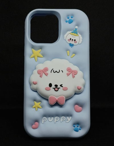 iPhone 13 Pro Max - Pretty Dog - Sky Blue