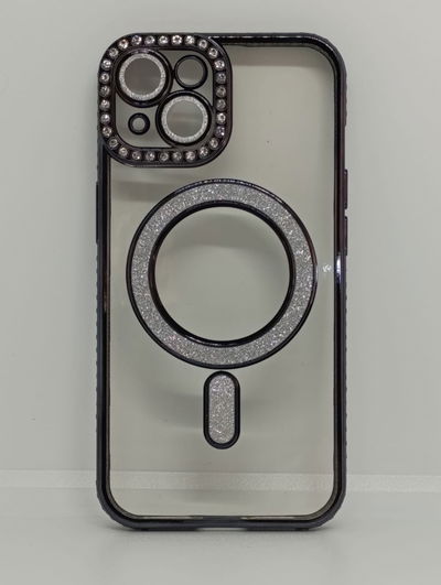 iPhone 13 - Case  Strass - Black