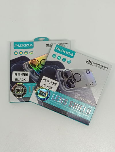 iPhone 11 y 12 mini - Protector de cámara completo