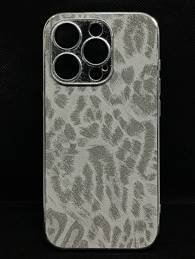 iPhone 15 Pro - Safari - Animal Print - Gray