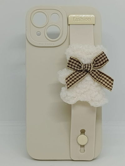 iPhone 15 - Teddy Bear - White