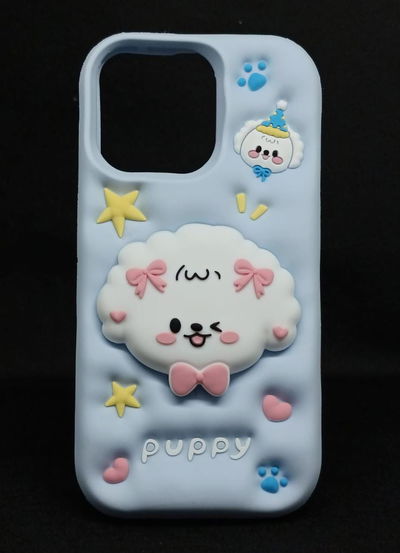 iPhone 16 Pro Max - Pretty Dog - Sky Blue