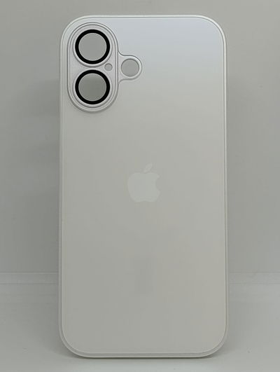 iPhone 16 - Glass - Metal Flash - White
