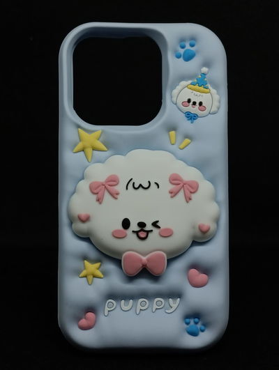 iPhone 16 Pro - Pretty Dog - Sky Blue