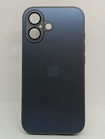 iPhone 16 - Glass -  Metal Flash - Black