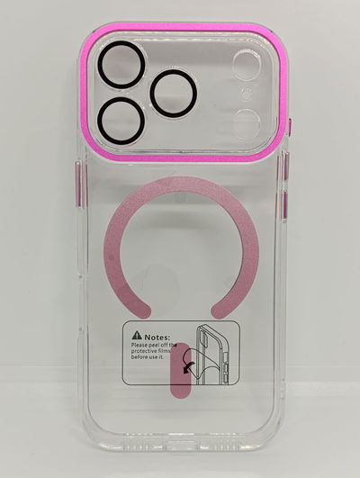 iPhone 17 Pro - Magsafe transparente - Pink