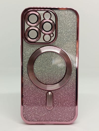 iPhone 14 Pro - Magsafe con brillo - Pink