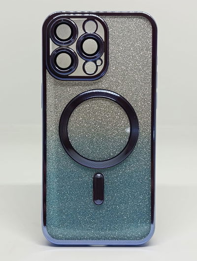 iPhone 15 Pro Max - Magsafe con brillo - Blue