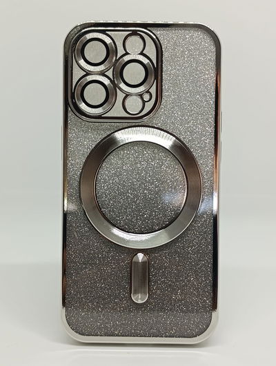 iPhone 14 Pro - Magsafe con brillo - Silver