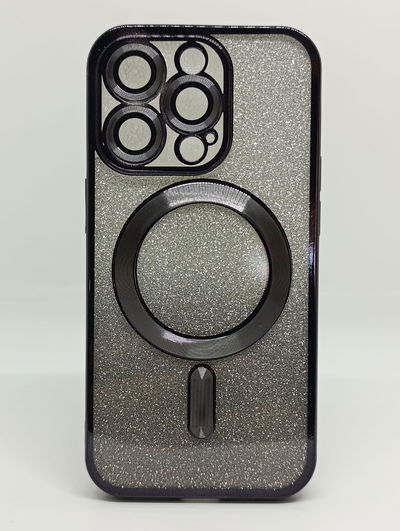 iPhone 14 Pro - Magsafe con brillo - Black