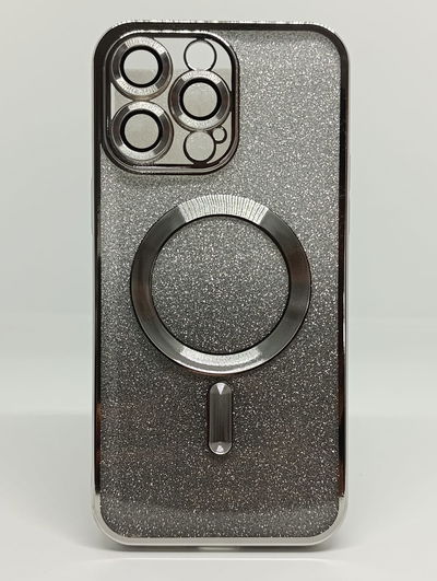 iPhone 14 Pro Max - Magsafe con brillo - Silver