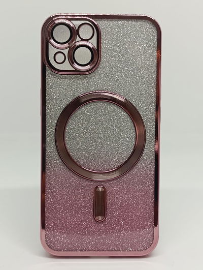 iPhone 14 - Magsafe con brillo - Pink