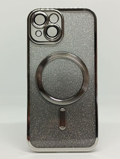 iPhone 15 - Magsafe con brillo - Silver